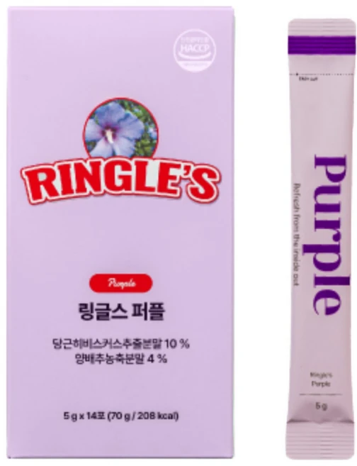 링글스 퍼플 클렌즈, 28개, 5g - 쿠팡