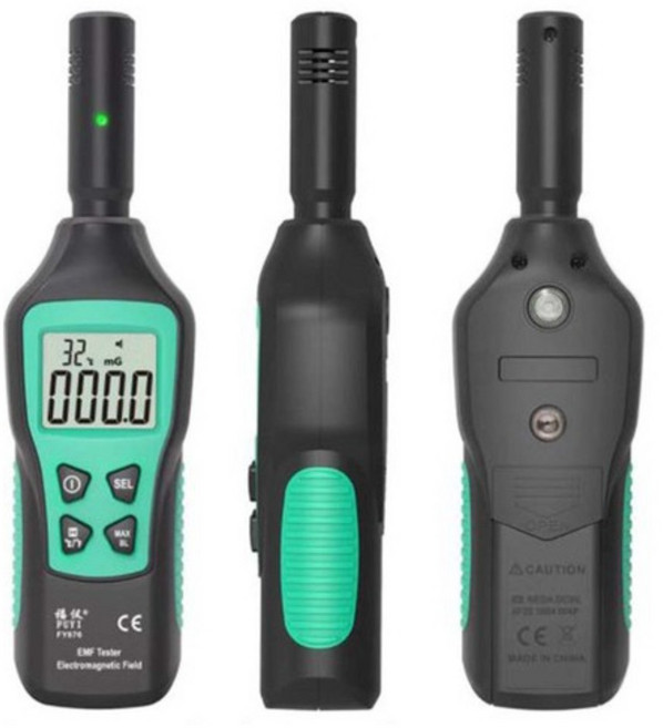 곰빵몰 1+1 주파수 전자파 알람기능 전자파 테스터기, 1개