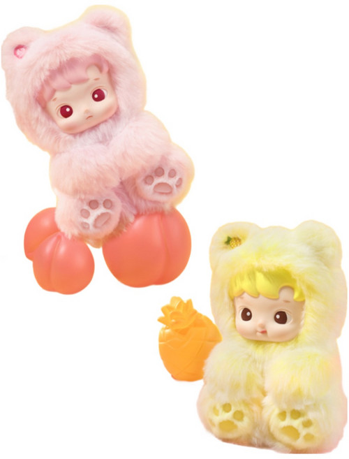 캔디스토어 하치푸푸 젤리곰 정품 시리즈 인형 키링 랜덤박스, 2개