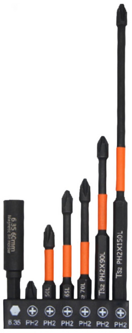 퇴근하고 전동 십자 드라이버 드릴 비트, 1세트, -