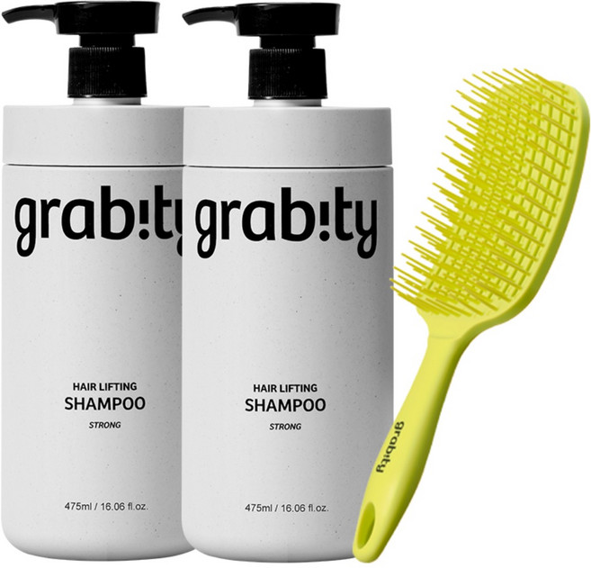 그래비티 스트롱샴푸 브러쉬 패키지, 1개