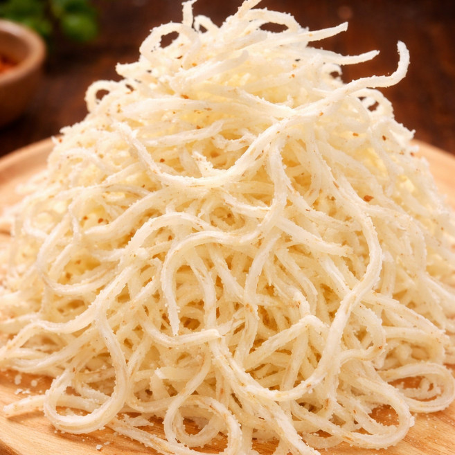 (오징어함량 90% 내외) 강원도 강릉 오징어함량이 높은 국내가공 백진미채 건어물 진미오징어채, 1개, 10kg