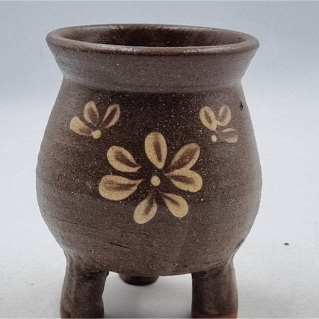 우암 수제화분 국산 옹기 화분 꽃 원형 다육 화분 옹기 화분 도자기화분