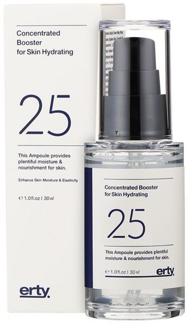 에르띠 25 컨센트레이트 부스터 포 스킨 하이드레이팅 앰플 / 샘플제공, 1개, 30ml