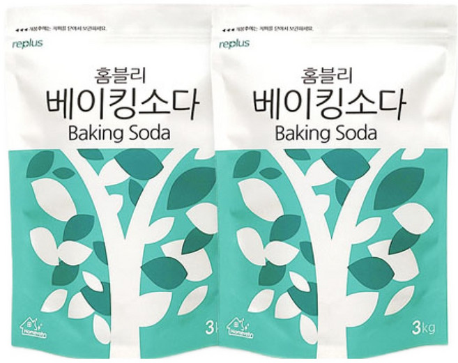 천연세제 베이킹소다 3kg, 2개