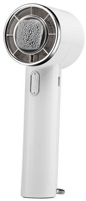 신클퍼 급속 냉각 에어컨 아이스 휴대용 선풍기 3000mAh 손선풍기, 화이트, K56