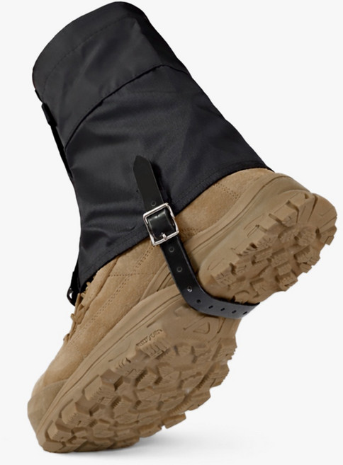 등산 미들숏 스패츠 등산 발토시, 블랙