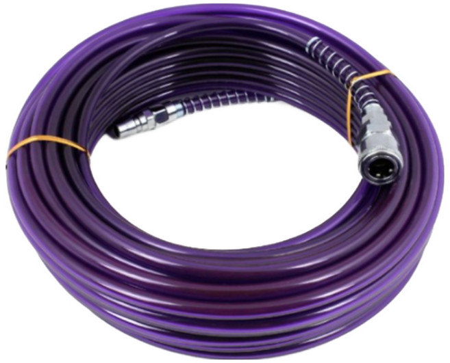 특A급 우레탄연질 보라 8파이10M 에어호스 에어줄 타카호스 콤프레샤호스 에어호수 타카호스, 1개