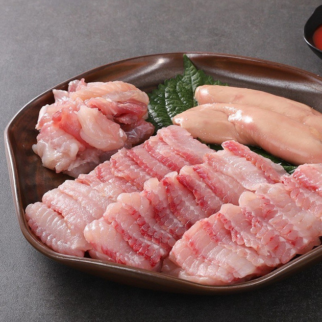 [산지명인] 국내산 목포 흑산도 홍어, 목포홍어, 500g, 완전싱싱(숙성안함), 1박스, 목포홍어 500g 완전싱싱(숙성안함)