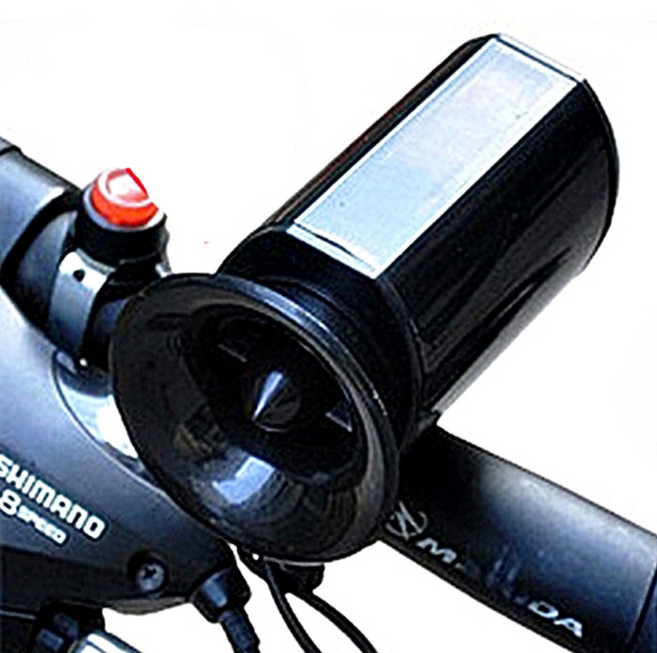 초강력 자전거전자벨 자전거벨 자전거경적 자전거경보기 자전거혼, 1.자전거벨(나팔모양 검정색), 1개