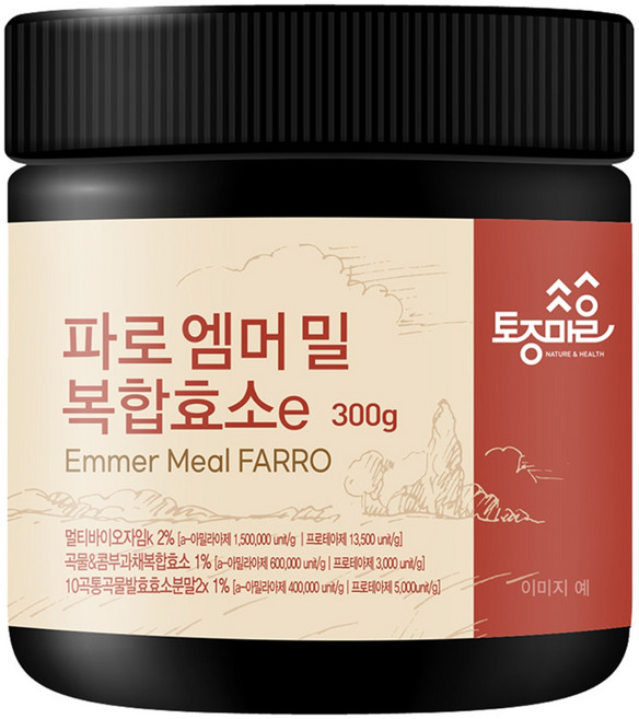 토종마을 파로 엠머 밀 복합효소e, 300g, 1개