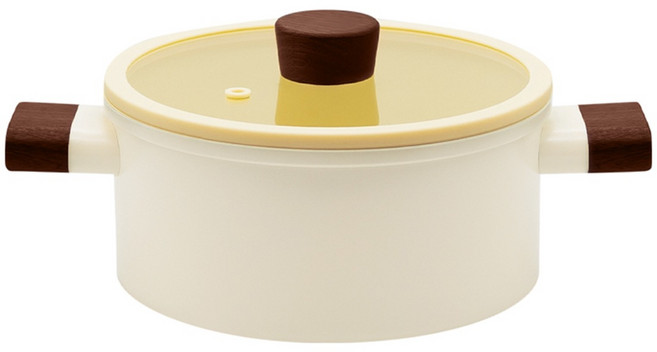 제이비홈 허니비 IH 세라믹 냄비, 1개, 양수냄비, 18cm