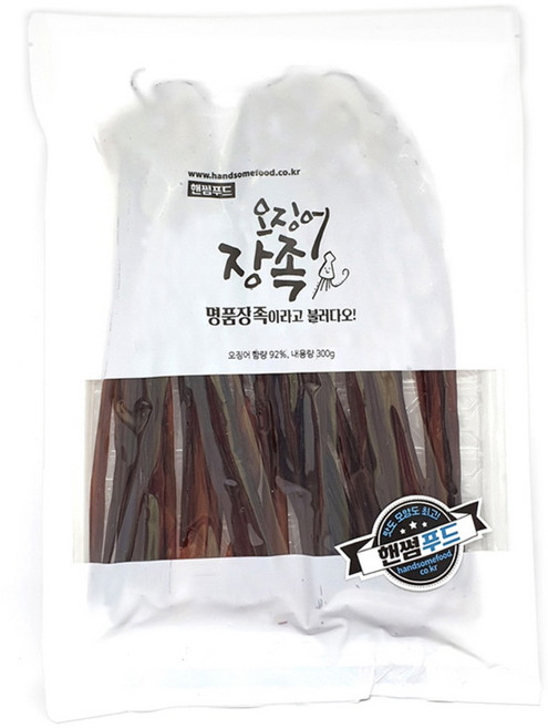 핸썸푸드 오징어장족 200g 300g, 1개