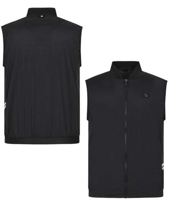 커터앤벅 남성 에어플로우 집업 베스트 조끼 CBMVS51903