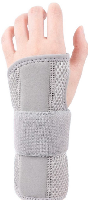 바디젠 손목 고정 보호대, 그레이, 1개
