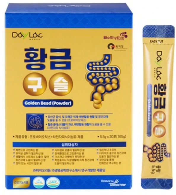 바이오리듬 황금구슬 60포(1개월분) X 1개, 30회분, 1개 - 쿠팡