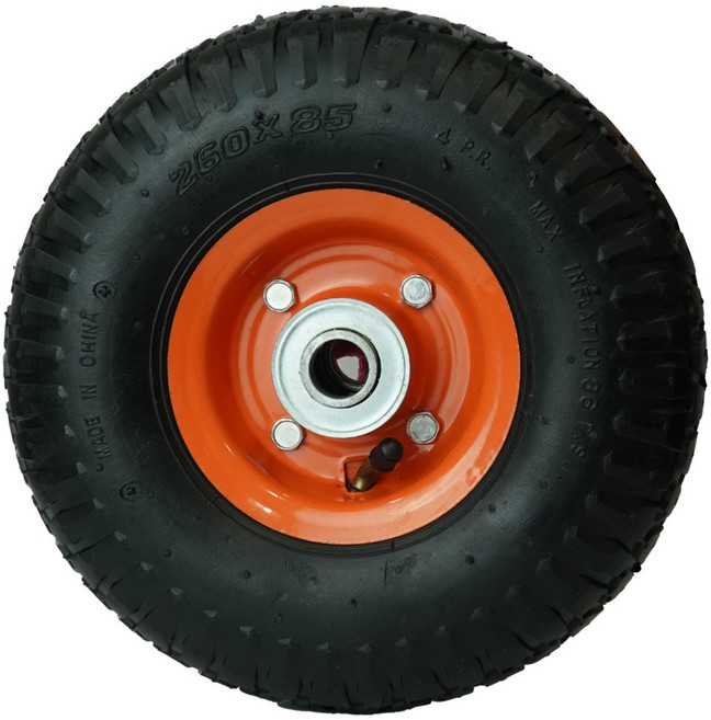 10인치 에어바퀴 핸드카바퀴 260-85 바퀴 손수레바퀴, 1개
