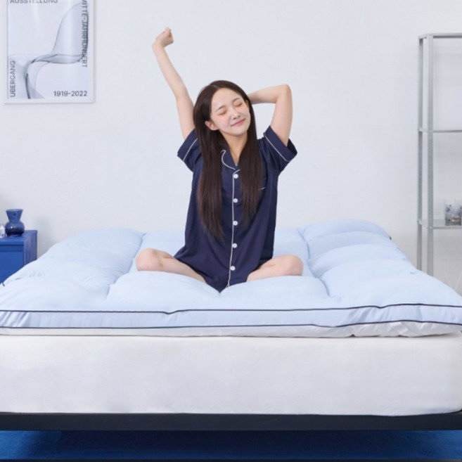 미니멀룸 알래스카 쿨링 방수 여름 토퍼, 아이보리