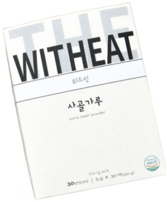 위드잇 한우 사골가루 30p, 사골, 150g, 1개