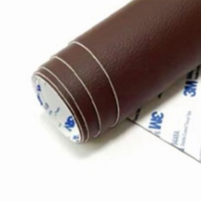 3M 인조가죽 스티커 쇼파 가죽 보수 수선 패치 의자 리폼 시트지 수리, 다크브라운