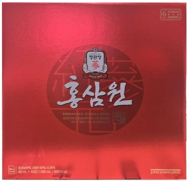 정관장 홍삼원 50ml x 30포, 1.5L, 1세트 - 쿠팡