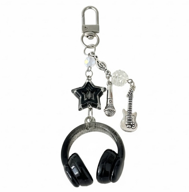 에이오알비 헤드폰 참 키링