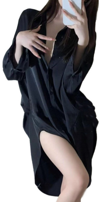 핫데이픽 여성 슬립 가운 섹시란제리 잠옷 이벤트속옷