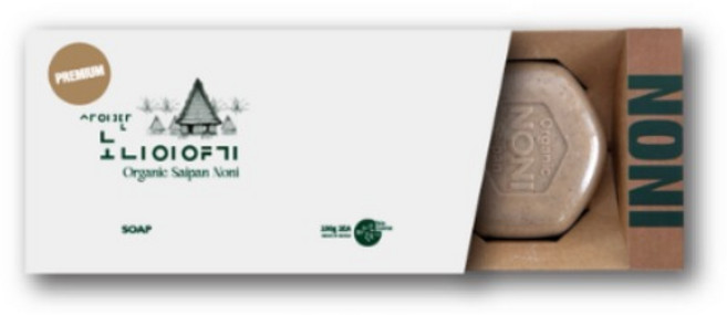 9위 - 프리미엄 사이판 노니이야기 비누 어성초 보습 각종 피부트러블 선물용, 100g, 6개입