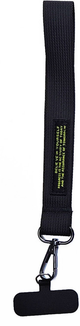 리빅스 핸드폰 휴대폰 손목스트랩 휴대폰 폰스트랩 스마트폰 핸드폰줄 고리, 1개, 블랙