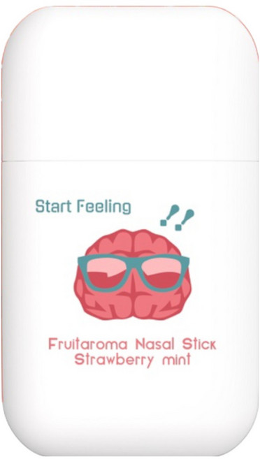 [파격할인] 힐링플러스 파워 에너지바 코 흡입기, 복숭아민트향