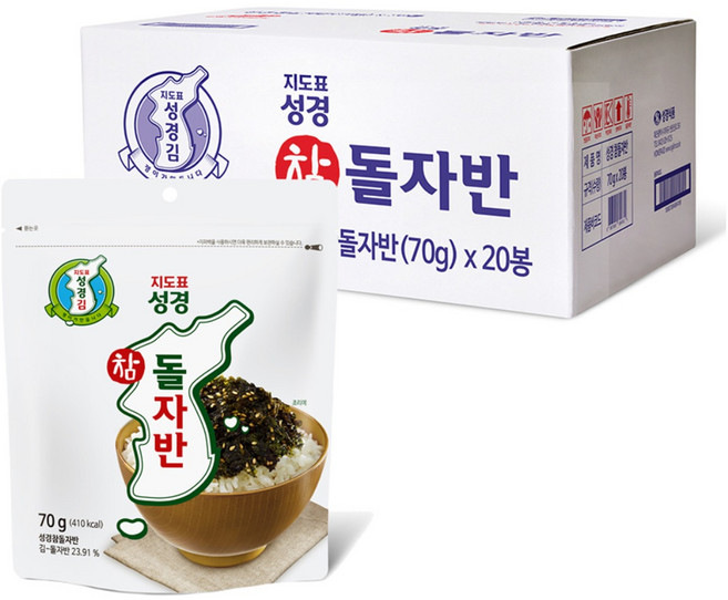지도표성경 참돌자반, 70g, 20개