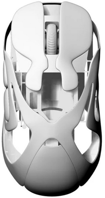 AngryMiao 앵그리미아오 인피니티 마우스 유 무선 게이밍 마우스 화이트