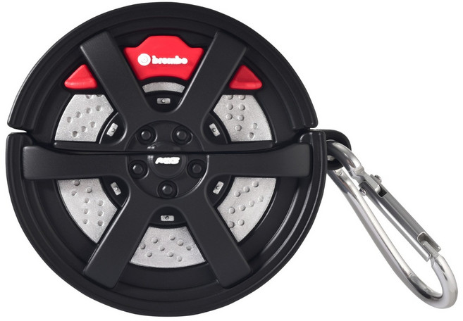 갤럭시 버즈3/버즈3프로/버즈3 FE 보호 케이스, 타이어휠, 1개, 버즈3/버즈3프로