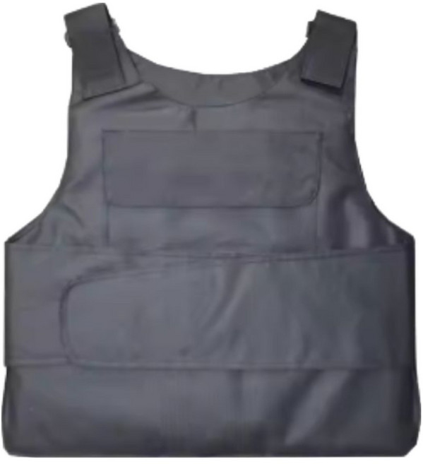 퀵픽스 방검복 호신용 방검조끼 경량 높은 망간 강철 하드 안티 찌르기 컷 증거 헬멧 갑옷 전술 방지 경비원 의류, 1개, 그레이