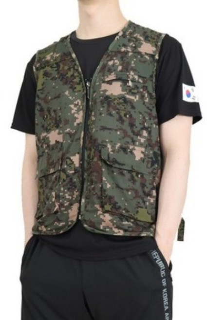 디지털 아이스 조끼 (아이스팩 12개) 군인 군용 군대