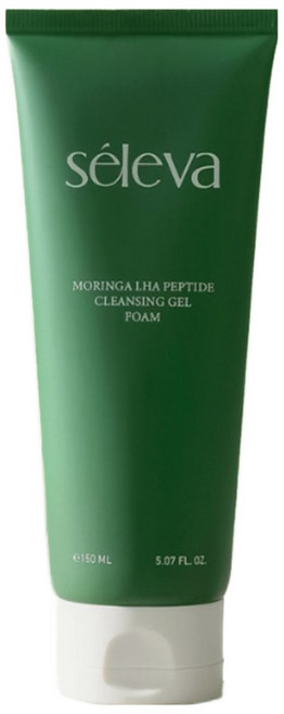 셀레바 무자극 여드름 클렌징젤 피지 중증도+7가지 개선 임상 확인 피부과 민감 피부 수분 저자극 모링가 폼클렌징, 1개, 150ml