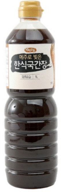 자연드림 메주로빚은 한식국간장, 1개, 1L