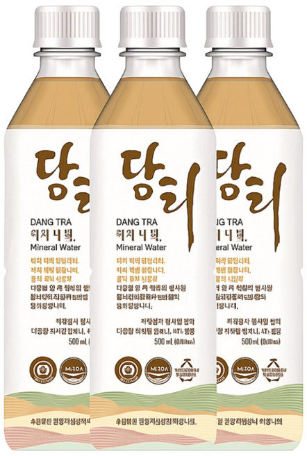 당티 당뇨에좋은차 500ml 당뇨에 좋은 바나듐 함유 음료 미네랄 워터 혈당음료, 36개
