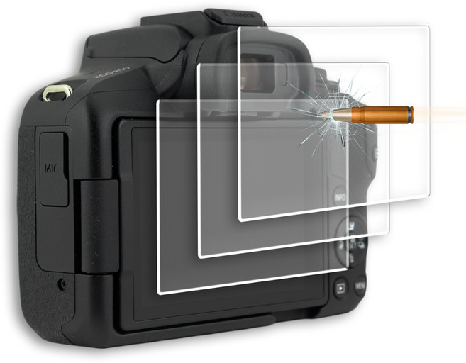 CANON EOS R50 카메라 액정 방탄유리 필름 3매, 3개