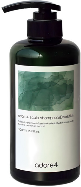 지루성두피염샴푸 어도어포 두피샴푸 SD솔루션 지성용 500g, 1개, 500ml