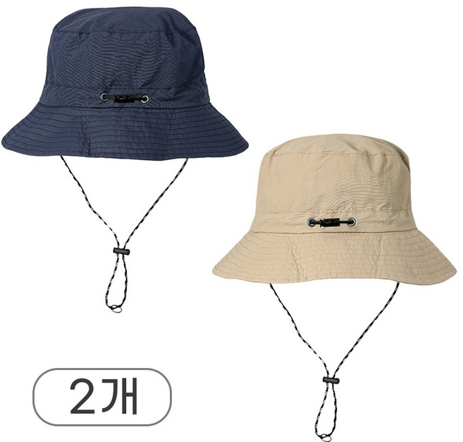 베라모다 휴대용 접이식 방수 버킷햇 등산모자 1+1