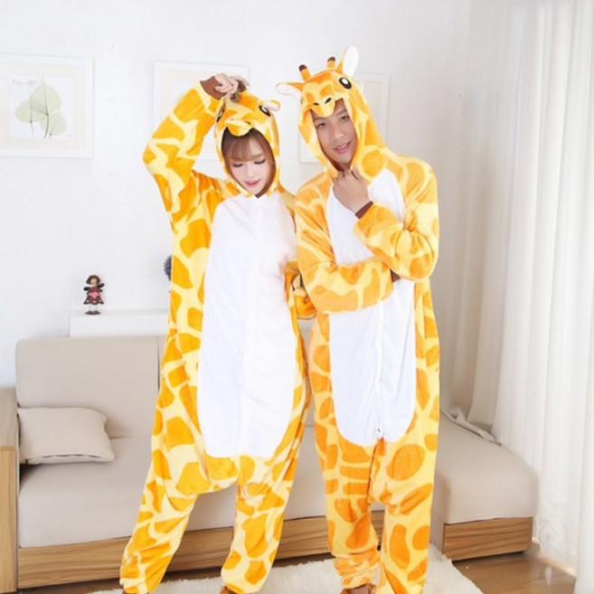 fooi 극세사 귀여운 동물잠옷 커플잠옷 반티