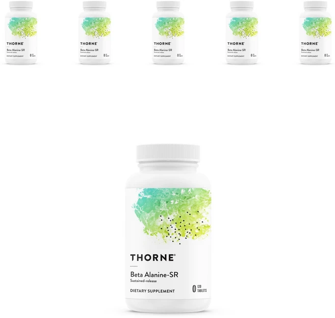 쏜리서치 베타 알라닌 SR 서스테인드 릴리즈 타블렛 글루텐 프리, 6개, 120정 - 쿠팡