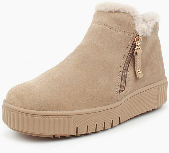 [고급인솔증정] 에버라스트 정품 E로드리 여성 겨울 부츠 천연가죽 천연고무 방한 방수 따뜻한 푹신한 기모 겨울 방한화 논슬립