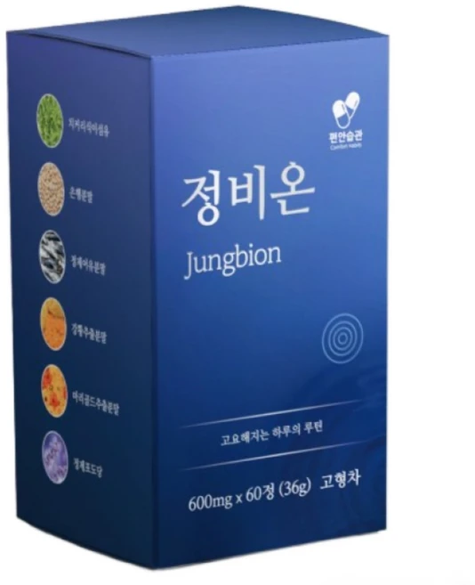 정비온 은행잎 추출물 haccp 인증, 5박스, 60정 - 쿠팡