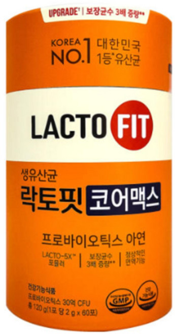 락토핏 종근당건강 생유산균 코어맥스, 30g, 3세트