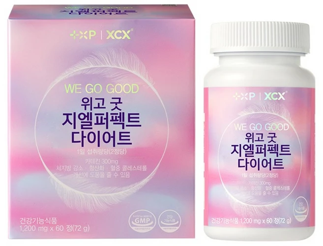 위고 굿 지엘 퍼팩트 다이어트 단쇄지방산 낙산균 카테킨 체지방 감소 건강기능식품, 3박스, 60정 - 쿠팡