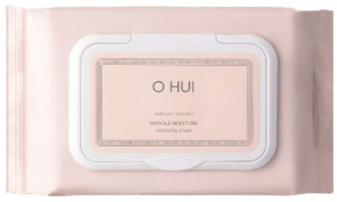 오휘 미라클 모이스처 클렌징 시트 60매 기획세트 +미라클 클렌징 시트 20매 추가 증정 : 각질까지 케어하는 클렌징 시트, 1개, 80매입