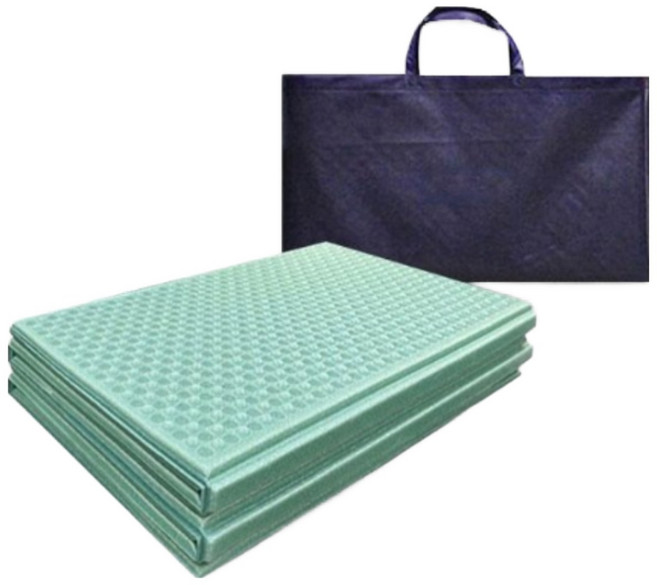 알뜰공식 캠핑매트 야외 돗자리, 그린