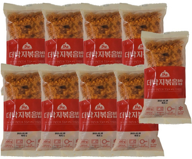 코스트코 더 낙지볶음밥 즉석 볶음밥 냉동볶음밥, 9개, 300L